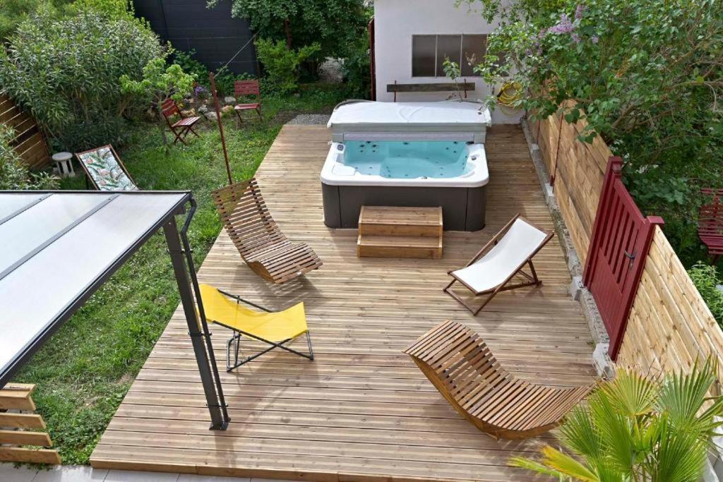 Chez Odette - Spa, Plancha, Parking Albi Luaran gambar